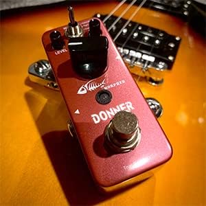 Donner Distortion Guitar Pedal, Morpher Distortion Effect 3 Modes Natural, Tight, Classic Crunch 80s Metal for Electric Guitar True Bypass