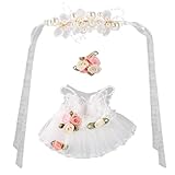 Matériel de qualité: Fabriqué en satin et en dentelle de qualité supérieure, cette tenue est durable, douce, confortable, durable, bien faite et facile à habiller.Parfait pour les affichages de jeu, de photographie ou de collection de tous les jours.