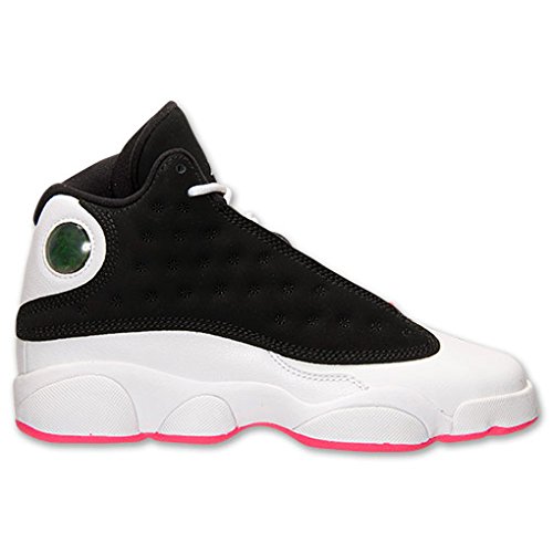 Nike Air Jordan Retro 13 GG Black/White/Hyper Pink 439358-008 (Size: 5Y)