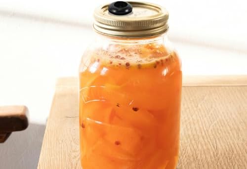 NUOBESTY 50 adet silikon conta halkası, konserve kavanozları için, uzun ömürlü kauçuk, sızdırmaz contalı, gıda saklama ve bira mayalama için - Görsel 5