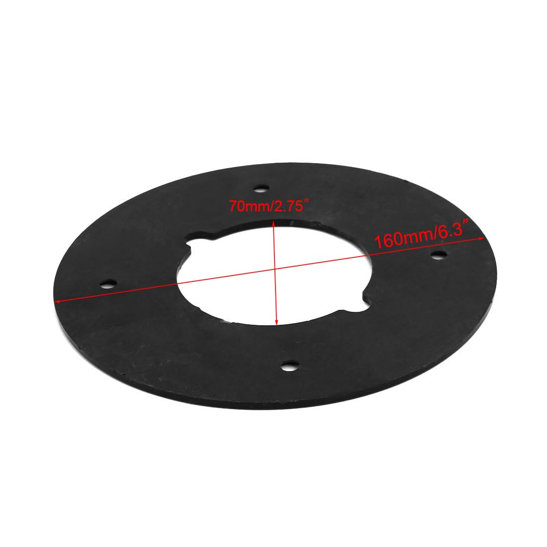 TA-VIGOR Plastic Base Plunge Router Parts, Component Replacement Sub Base Plate, Fits Makita 3612BR Plunge Router - Image 2