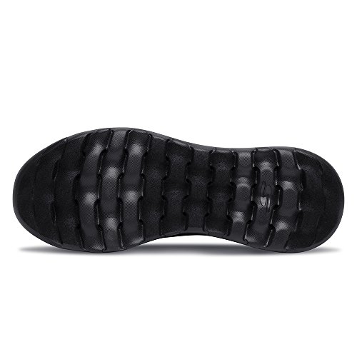 Skechers mens Go Walk Max-athletic Air Mesh Slip on Walking Shoe Sneaker, Black, 11 X-Wide US