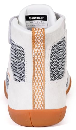 Image of Sisttke Mens Wrestling Shoes Boxing Shoe Wide | Wide Width Zero Drop Sole,Weightlifting,Powerlifting,Bodybuilding,Fitness,Lightweight,Non-Slip,for Competition & Training