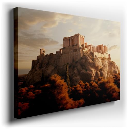 Canvas for Living room. Ancient Greek Elegance Reimagined - A