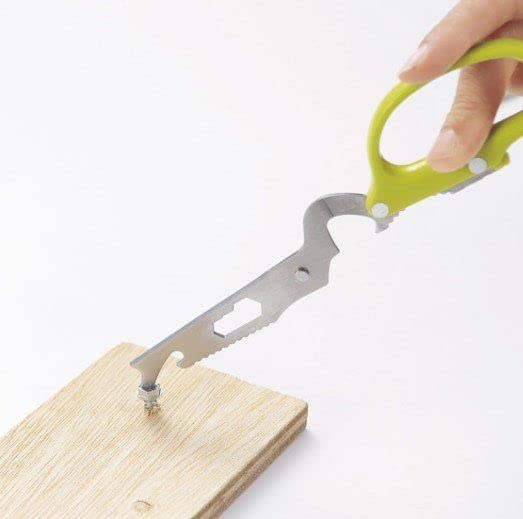 Tusig Multifunctional kitchen scissors | Bottle opener | Multi-Purpose Kitchen Scissor | Meat Cutting Shears | Kitchen Scissors for Meats, Herbs Vegetables & Pastries 2