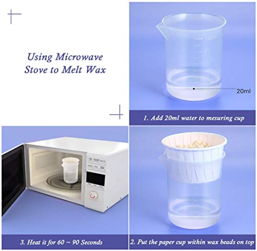 Nose Waxing Kit Hair Removal Nose Wax Kit Nasal Ear Hairs Painless Removal For Men And Women