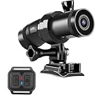 TECHALOGIC DC-1. Dual Lens Helmet Camera - The Worlds First Twin Motorcycle Cycle Camera & Horse Riding Camera - Connects to Most Cycle, Riding & Motorbike Helmets