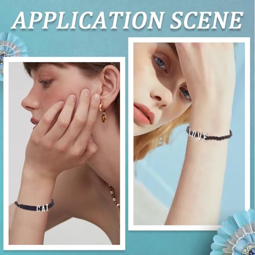 Perles D'Espacement Amples pour Bracelets personnalisés lors d'ateliers DIY