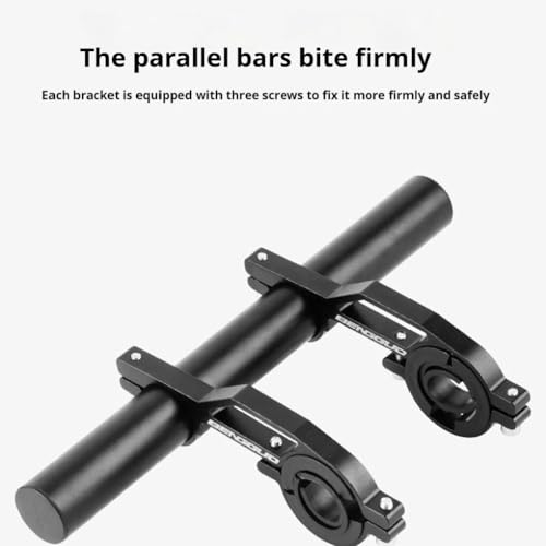 WUUOSSYUIS Liga de alumínio da bicicleta guiador extensor suporte estender bicicletas 200mm gps meta