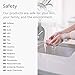 Puracy Natural Gel Hand Soap, Lavender & Vanilla, Purifying Liquid Hand Wash, 12 Ounce (4-Pack)
