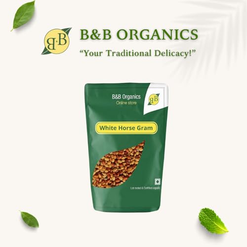 Image of B&B Organics White Horse Gram(900g) / Traditional Lentil /Vellai Kollu Paruppu