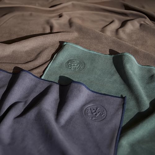 Manduka eQua Hot Yoga Mat Towel - 72" | Instant Moisture Activated Grip | Ultra Soft Microfiber | Quick Dry, Daily Use Ready | Lightweight, Travel Friendly Mat Layer by Manduka - Image 4
