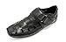 Produktbild Kristian Shoes 099 - Herren Sandalen Slipper aus Leder für den Sommer - Schwarz 40