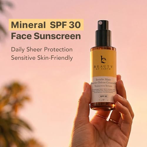 Image of Facial Sunscreen Serum SPF 30 - Broad Spectrum Face Sunblock for Women
