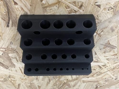 Bohrer Wandhalterung Halter für Metallbohrer 13-1 mm Wandmontage Werkzeugwand inkl. Schrauben