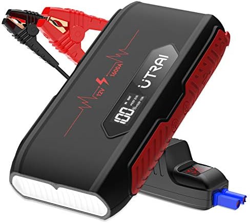 UTRAI Arrancador de Coches 20000mAh 1600A Arrancador de Baterias ...