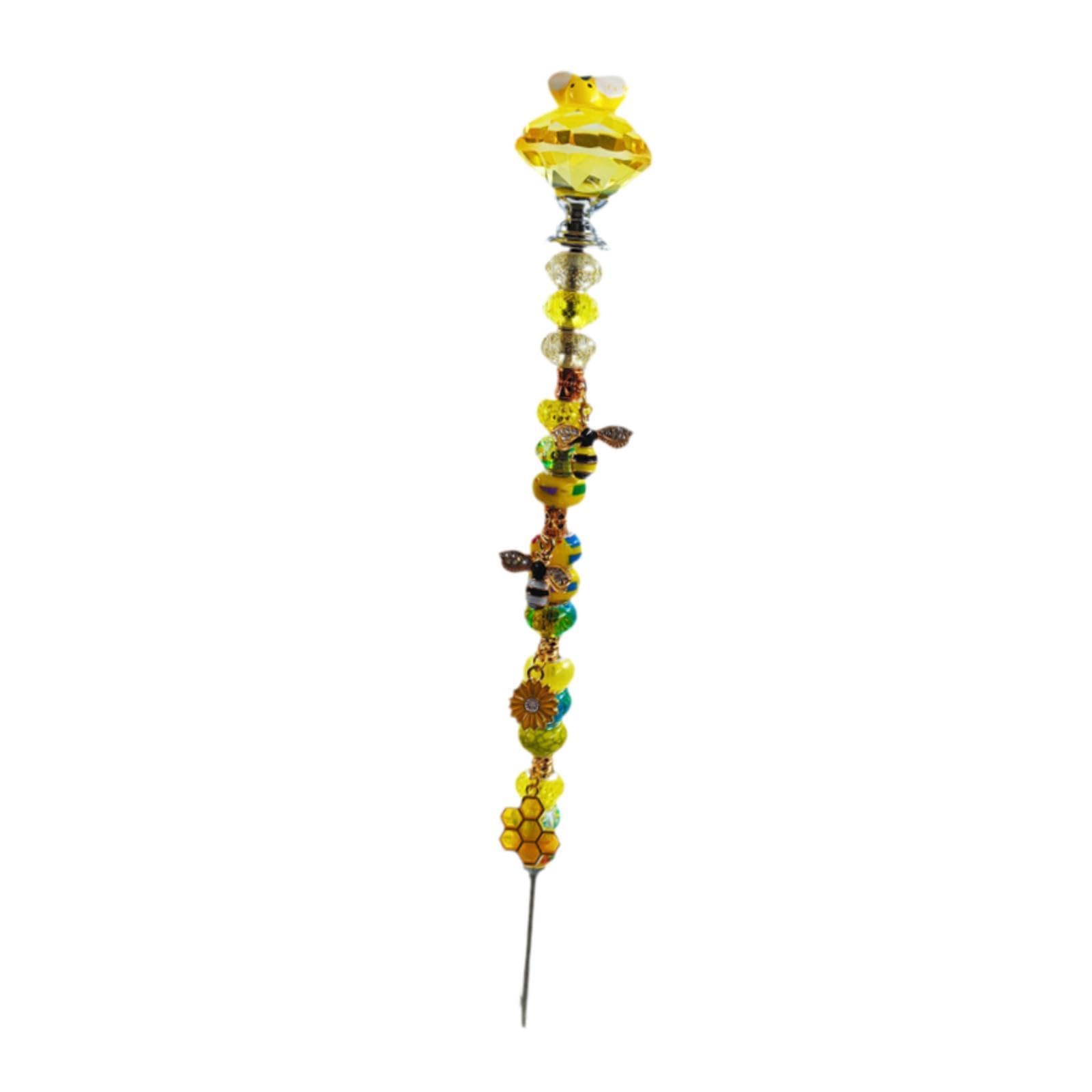 Bee Garden Stake 33x3.5cm Gifts Decorative Patio Stake for Patio Porch Fence Yellow|Home & Garden | Yard, Garden & Outdoor Living | Garden D?©cor | Statues & Lawn Ornaments|1 Bee Garden Stake-image-37
