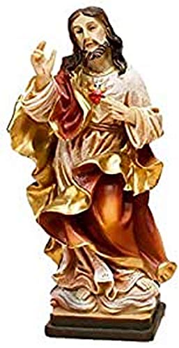 Trofeos Cadenas | Sagrado Corazón de Jesús. Figura Religiosa, en Resina, de...