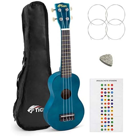 TIGER 2501BL-STND Teal Blue Soprano Ukulele Package Cover