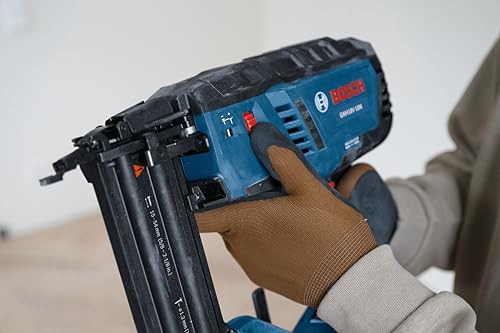 BOSCH GNH18V-18MN 18 Gauge 18V Brushless Nailer, Cordless Power, Holds up to 2,000 Nails per Charge, One Hand Activation, Tool-Free Jam Cleaning, Dual 5 BOSCH GNH18V-18MN 18 Gauge 18V Brushless Nailer, Cordless Power, Holds up to 2,000 Nails per Charge, One Hand Activation, Tool-Free Jam Cleaning, Dual - Image 5
