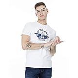 BCI Dockers tee Camiseta, Blanco (Logo Paper White 0082), Medium para Hombre