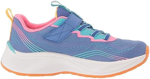 Skechers Kids Girls Skechers Elite Sport-3 2 Go Sneaker, Blue/Multi, 11 Little Kid | Image 5