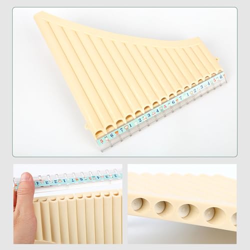 Pan Flute Musical Professional Panpipe 15 Tubos En Forma De | Cuotas