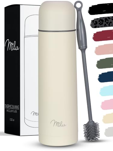 Milu Thermosflasche Thermoskanne Isolierflasche...