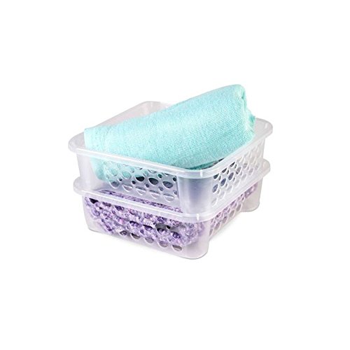 Cesta Empilhável Plástico Sanremo Cinza No Voltagev