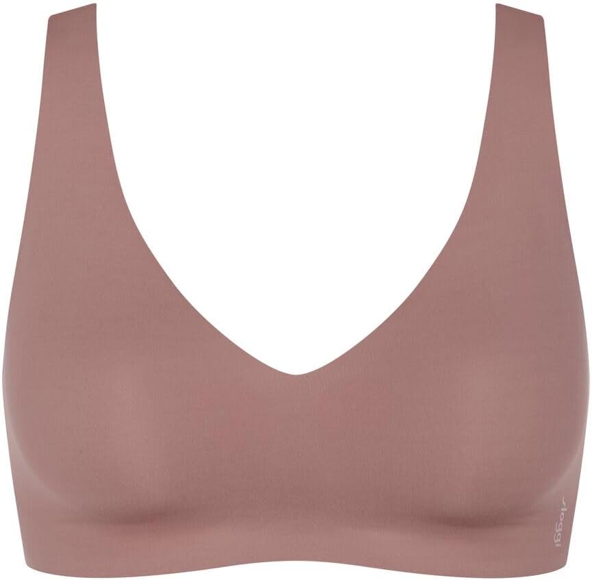 Sloggi Zero Feel Soft Bra Non Wired Soft Cup Hook & Eye Bra Seamless Lingerie