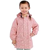 Protection confortable : notre veste de pluie avec capuche et bord protège efficacement la pluie du visage de vos enfants. La capuche dispose de côtés élastiques pour rester en place par temps venteux et est réglable en taille. Les bracelets élastiques protègent de la pluie et offrent un ajustement parfait pour les enfants en pleine croissance. Conçu avec un dos plus long pour attraper les éclaboussures dues au saut dans les flaques d'eau ou à vélo.