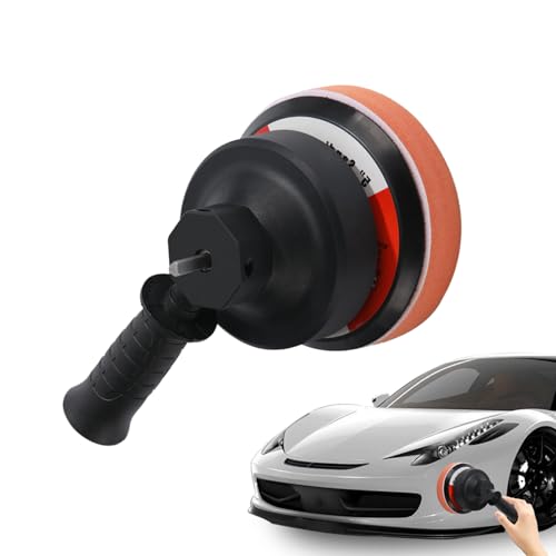Pulidora De Coches - Kit De Pulidora | Pulidora Silenciosa Con Mango Desmontable...
