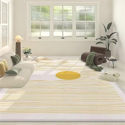 Tapis chambre fille ado doux et géométrique pour dynamiser son espace - 2