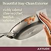Anolon Achieve Hard Anodized Nonstick Cookware Pots and Pans Set, 9 Piece - Silver #4