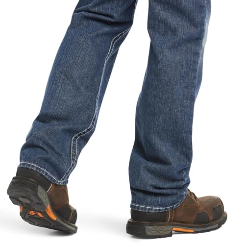 Ariat Men's FR M4 Relaxed Ridgeline Glacier Jeans4