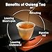YUANSHENG Dahongpao Oolong Tea, Fujian Wuyi Rock Oolong Tea Loose Leaf with Nectar Aroma, Dark and Moist, Natural High Mountain Chinese Tea Dahongpao Big Red Robe 3.53Oz (100g) 特级大红袍 乌龙茶 中国功夫岩茶