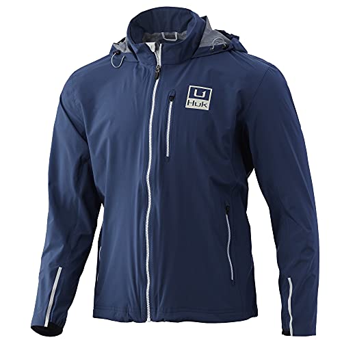 Image of HUK Men's Pursuit Jacket | Waterproof & Wind Resistant Zip Jacket