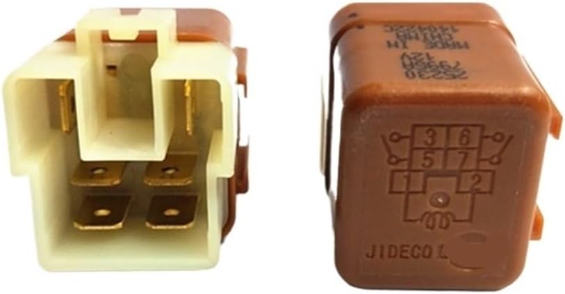 1PCS Automotive Relay 25230 7996A Electronic Fan Headlamp Relay 6PIN 12VDC