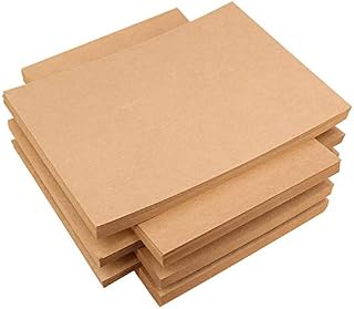 A4 Kraft Paper, Letter Size 8.5 x 11 Inches, Brown, 100 Sheets, 100gsm