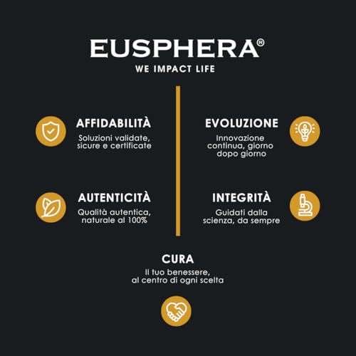 Integratore Alimentare Naturale per migliorare la funzionalità di Ossa e Articolazioni a base di Boswellia Serrata e PEA 30 Capsule Made in Italy - EU4DOL Plus - EUSPHERA - 8