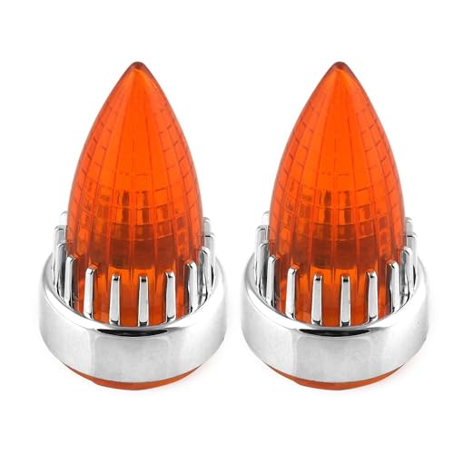 Lentille de clignotant moto haute visibilité pour Sportster et Dyna