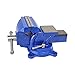 H 15-FS (TM) Brand 5" eavyduty Bench Vise Anvil Forged.360 Swivel Locking Base Desktop Clamp (16LBS), FS Blue Design