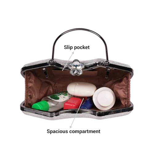 Image of Mochi Women's Fashionable Faux Leather Party Clutch