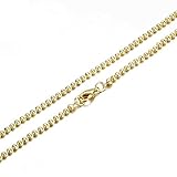 Wholesale 12PCS Gold Plated Brass Bead Ball Chains Bulk for Jewelry Making 18-24 Inches (18