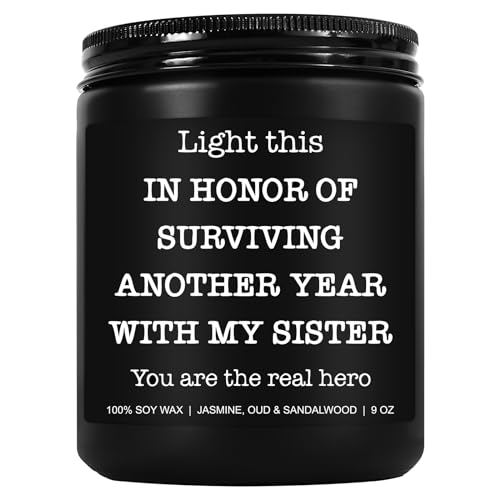 Younift Funny Scented Candle - Brother in Law Gifts, Cool Fathers Day, Birthday Gifts for Brother in Law, Future BIL, Best BIL Presents from Sister in Law, Sister, Groom, Bride - 9 oz Soy Jar Candle