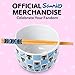 Silver Buffalo Hello Kitty and Friends Chococat Checkered Pattern Ceramic Ramen Noodle Rice Bowl with Chopsticks, Microwave Safe, 20 Ounces