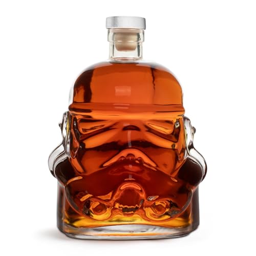 Original Stormtrooper-Dekanter, 750 ml, transparenter Whiskey-Dekanter für Whiskey,...
