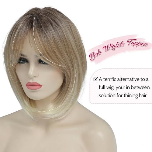 MORICHY Short Bob Hair Toppers - Image 3
