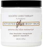 BioSerene Activated Ghee Body Oil/Balm | Shea Moisturizer | Moisturizer for Extra Dry Skin | Inno...