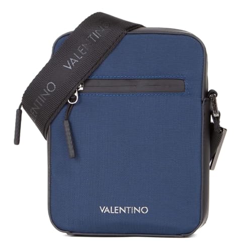 Sac bandoulière Tron Valentino homme bleu noir petite sacoche zippée